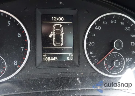 2013 Volkswagen Tiguan S/Se/Sel из США, поврежденный, VIN WVGBV7AX4DW535118